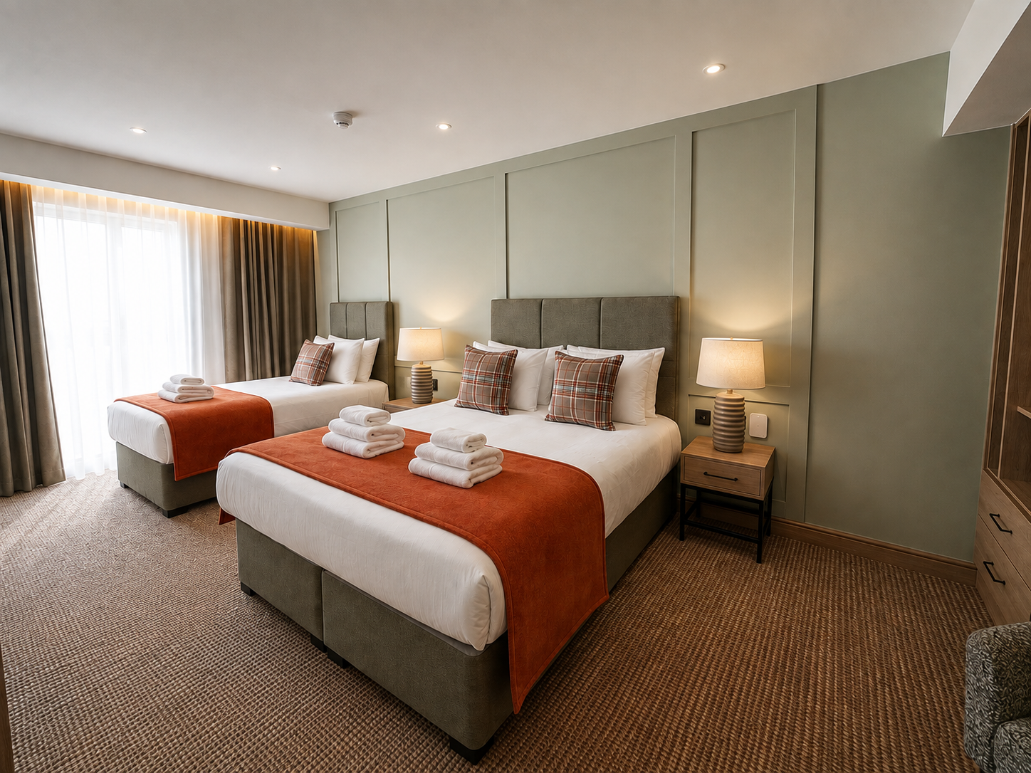 Accessible Sea View Family Room – Sleeps 3